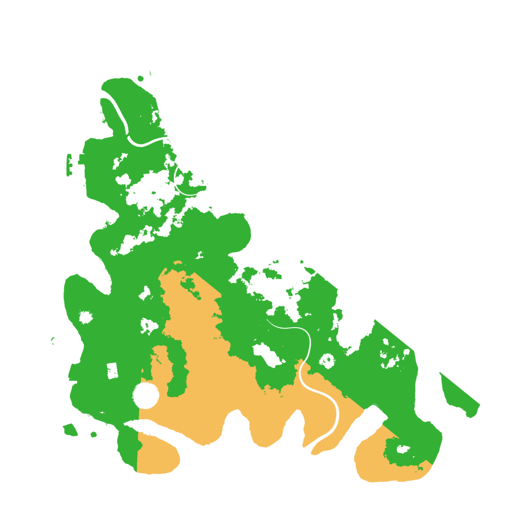 Biome Rust Map: Procedural Map, Size: 3500, Seed: 977308624