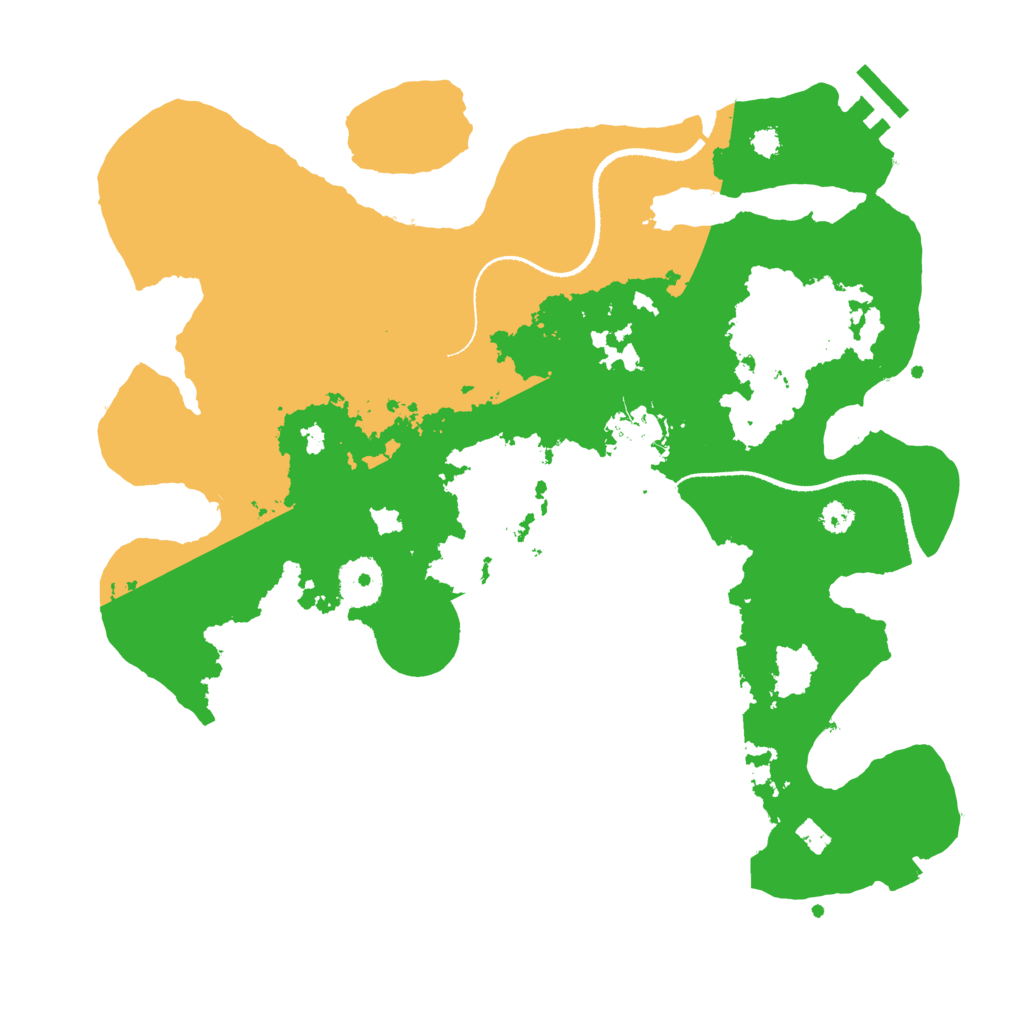 Biome Rust Map: Procedural Map, Size: 3250, Seed: 225430016