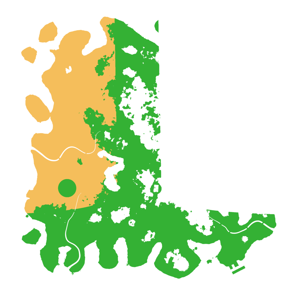 Biome Rust Map: Procedural Map, Size: 4250, Seed: 56498462