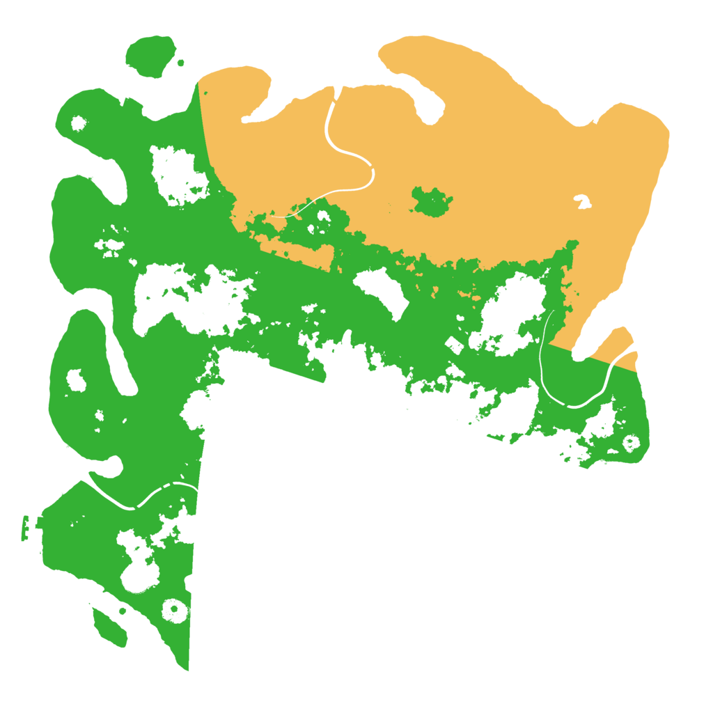 Biome Rust Map: Procedural Map, Size: 4250, Seed: 34337877