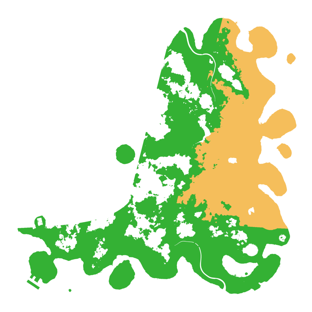Biome Rust Map: Procedural Map, Size: 4500, Seed: 1300737946