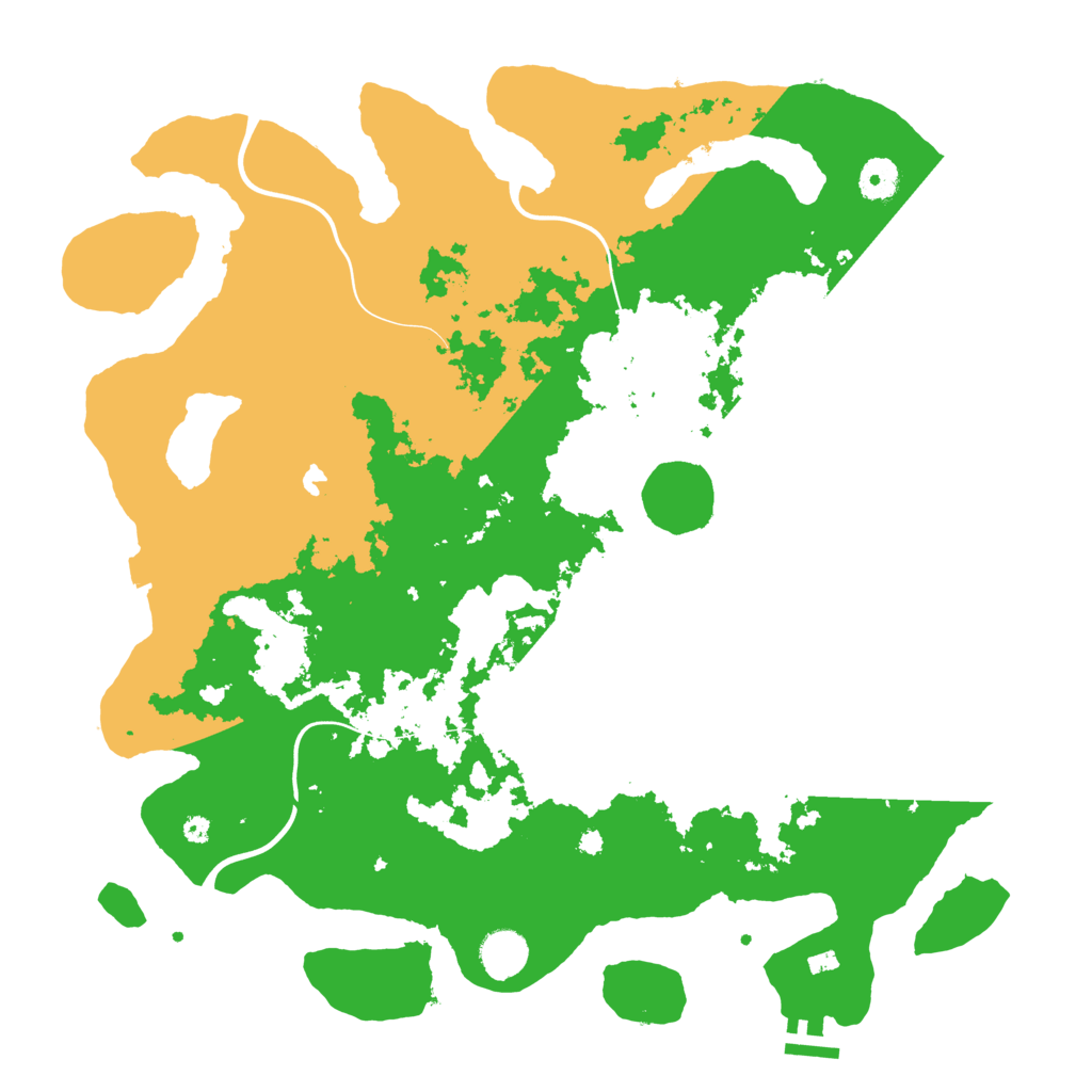 Biome Rust Map: Procedural Map, Size: 4050, Seed: 1776997125