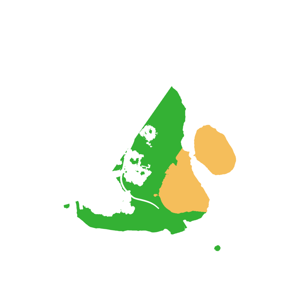 Biome Rust Map: Procedural Map, Size: 2000, Seed: 27807334