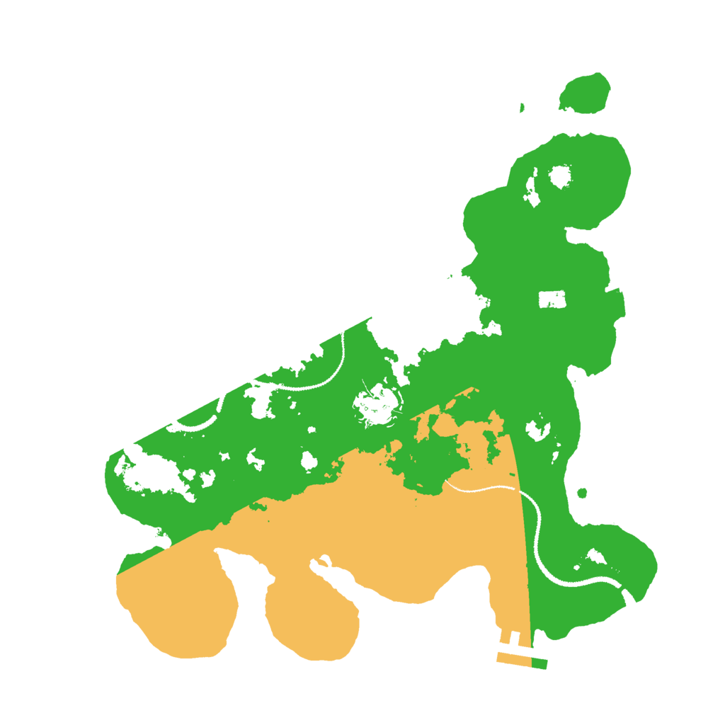 Biome Rust Map: Procedural Map, Size: 2900, Seed: 875202749