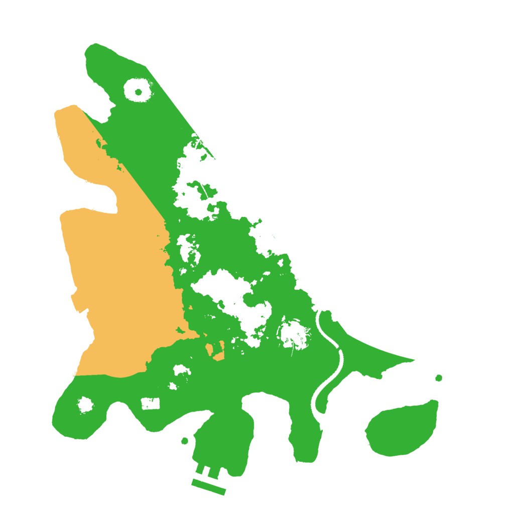 Biome Rust Map: Procedural Map, Size: 3000, Seed: 678910