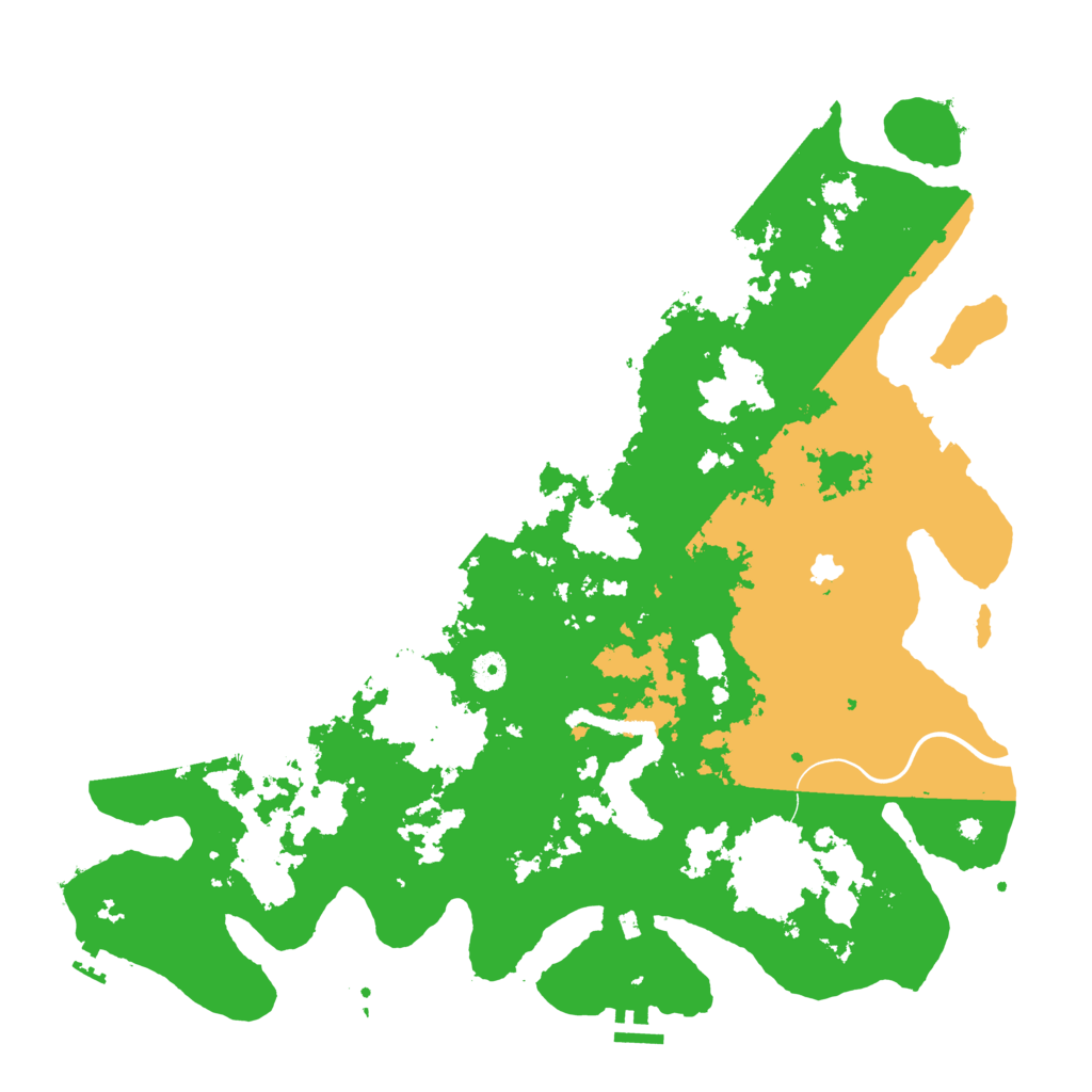 Biome Rust Map: Procedural Map, Size: 4450, Seed: 22562