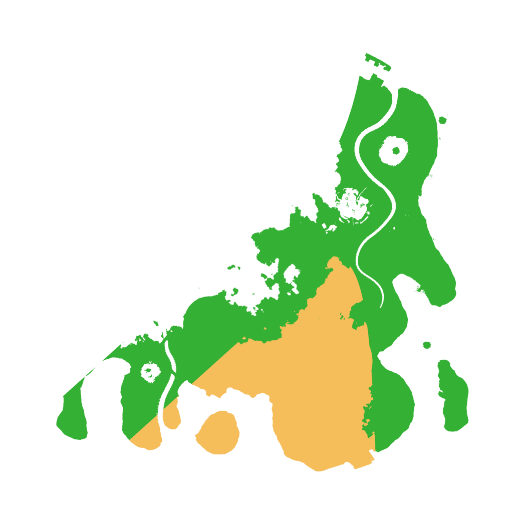 Biome Rust Map: Procedural Map, Size: 2700, Seed: 756111649