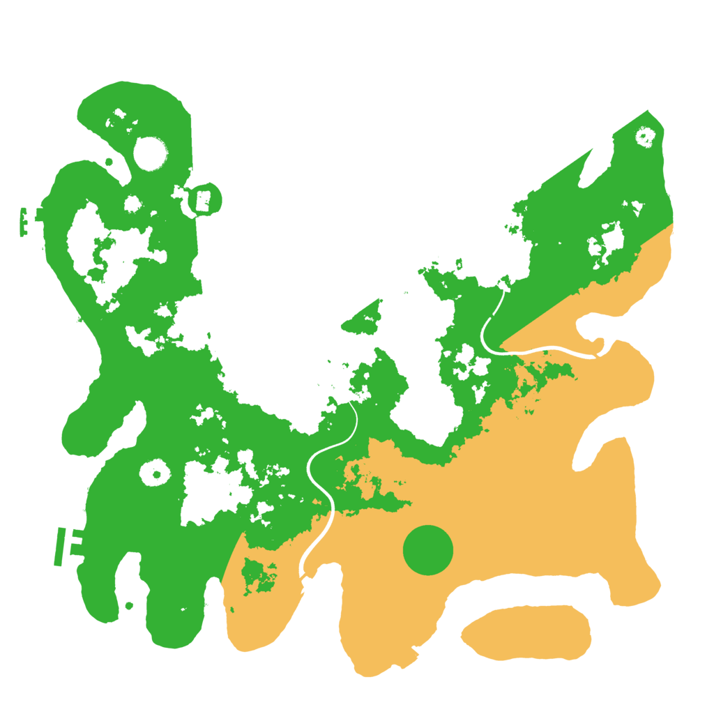 Biome Rust Map: Procedural Map, Size: 3750, Seed: 1653949421
