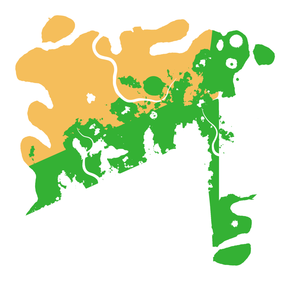 Biome Rust Map: Procedural Map, Size: 4000, Seed: 1243974631