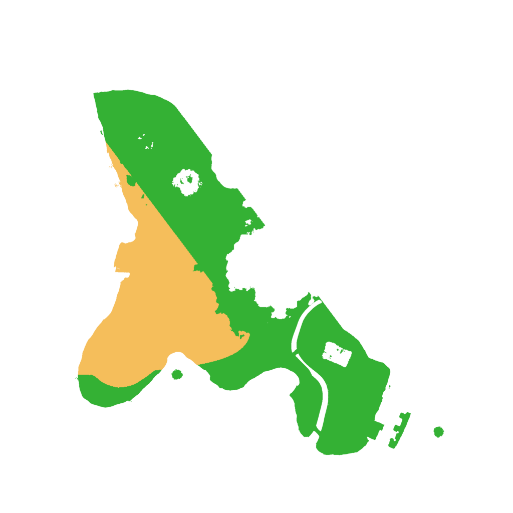 Biome Rust Map: Procedural Map, Size: 2000, Seed: 678910