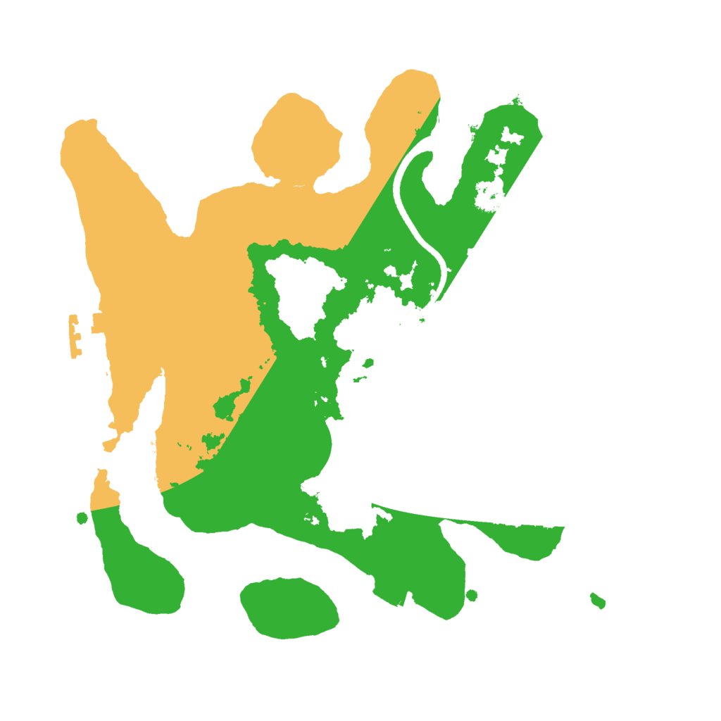 Biome Rust Map: Procedural Map, Size: 2505, Seed: 789