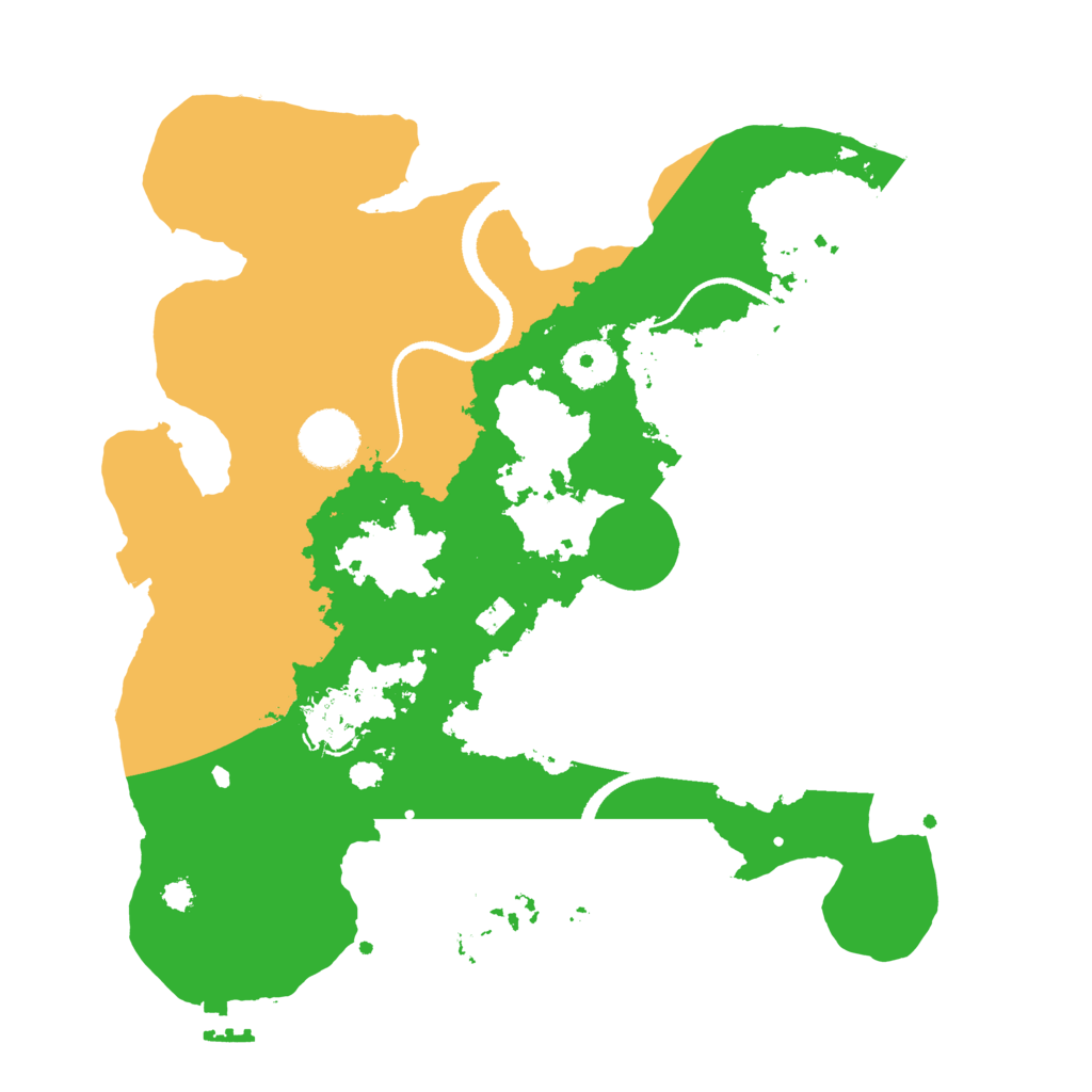 Biome Rust Map: Procedural Map, Size: 3250, Seed: 1784190673