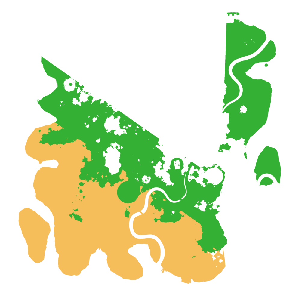 Biome Rust Map: Procedural Map, Size: 3750, Seed: 343225722