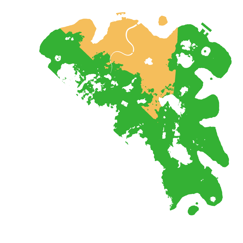 Biome Rust Map: Procedural Map, Size: 4000, Seed: 649677729