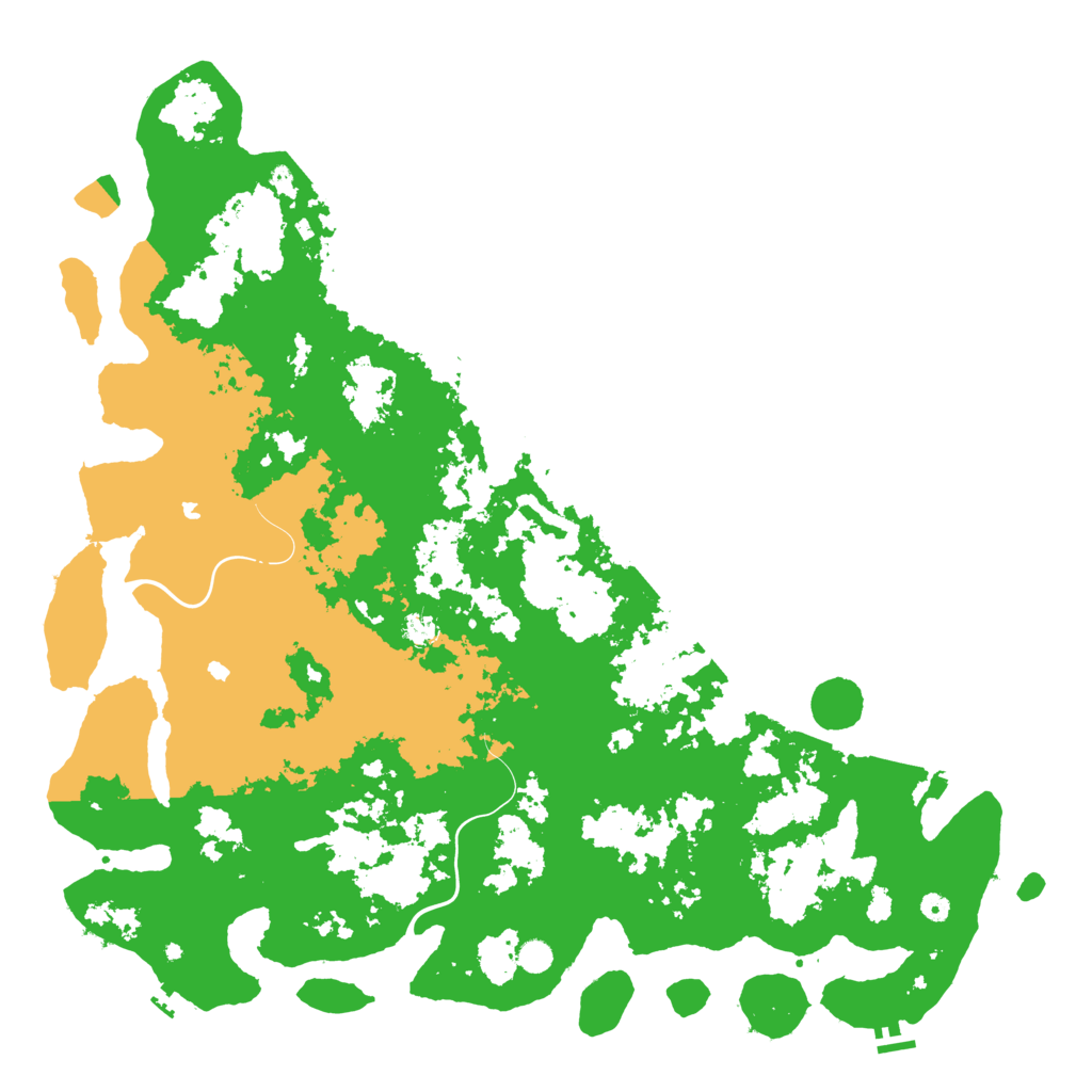 Biome Rust Map: Procedural Map, Size: 5724, Seed: 1234567890