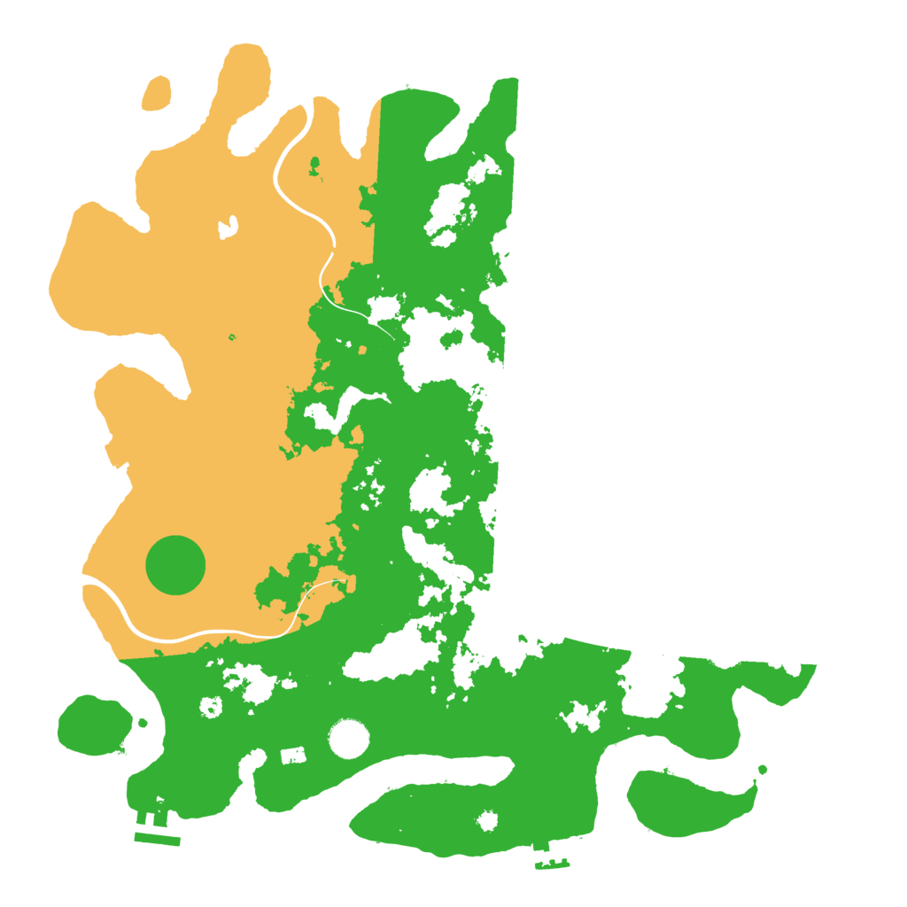Biome Rust Map: Procedural Map, Size: 4000, Seed: 1194256210