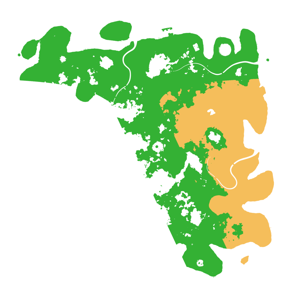 Biome Rust Map: Procedural Map, Size: 4250, Seed: 1842234294