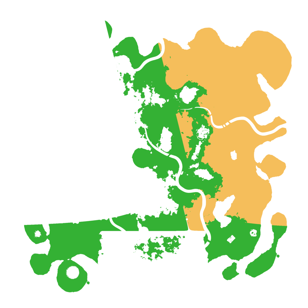 Biome Rust Map: Procedural Map, Size: 4250, Seed: 1004353273