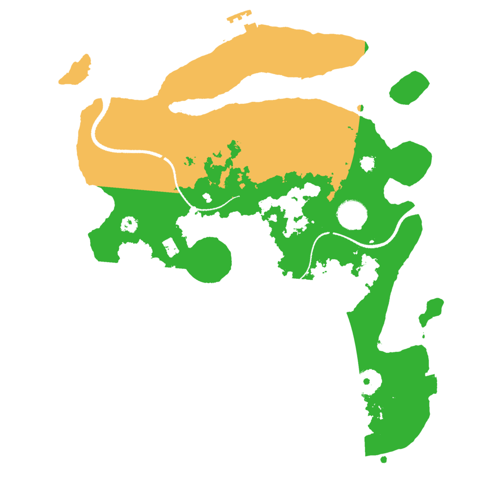 Biome Rust Map: Procedural Map, Size: 3000, Seed: 1549034087