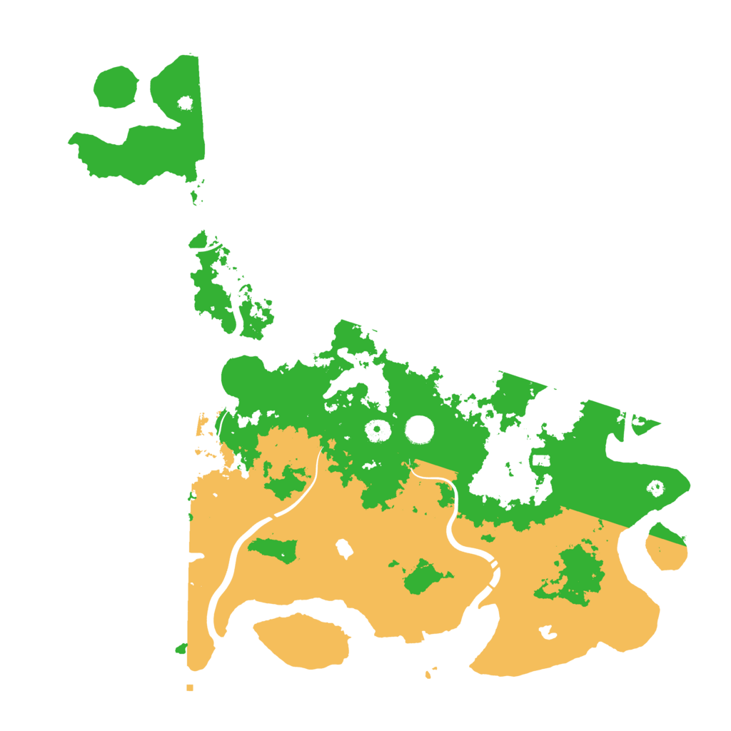 Biome Rust Map: Procedural Map, Size: 4500, Seed: 685993344