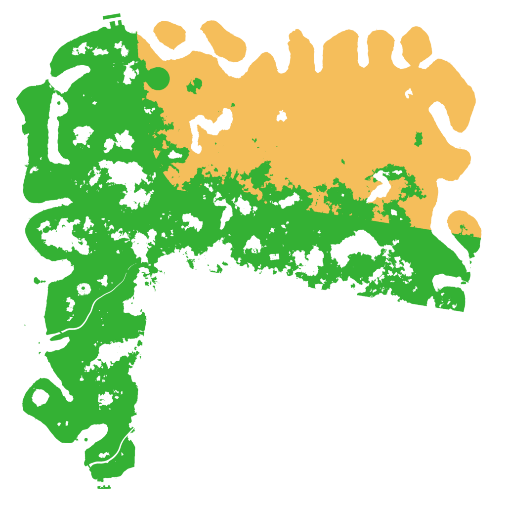Biome Rust Map: Procedural Map, Size: 5800, Seed: 1489761254