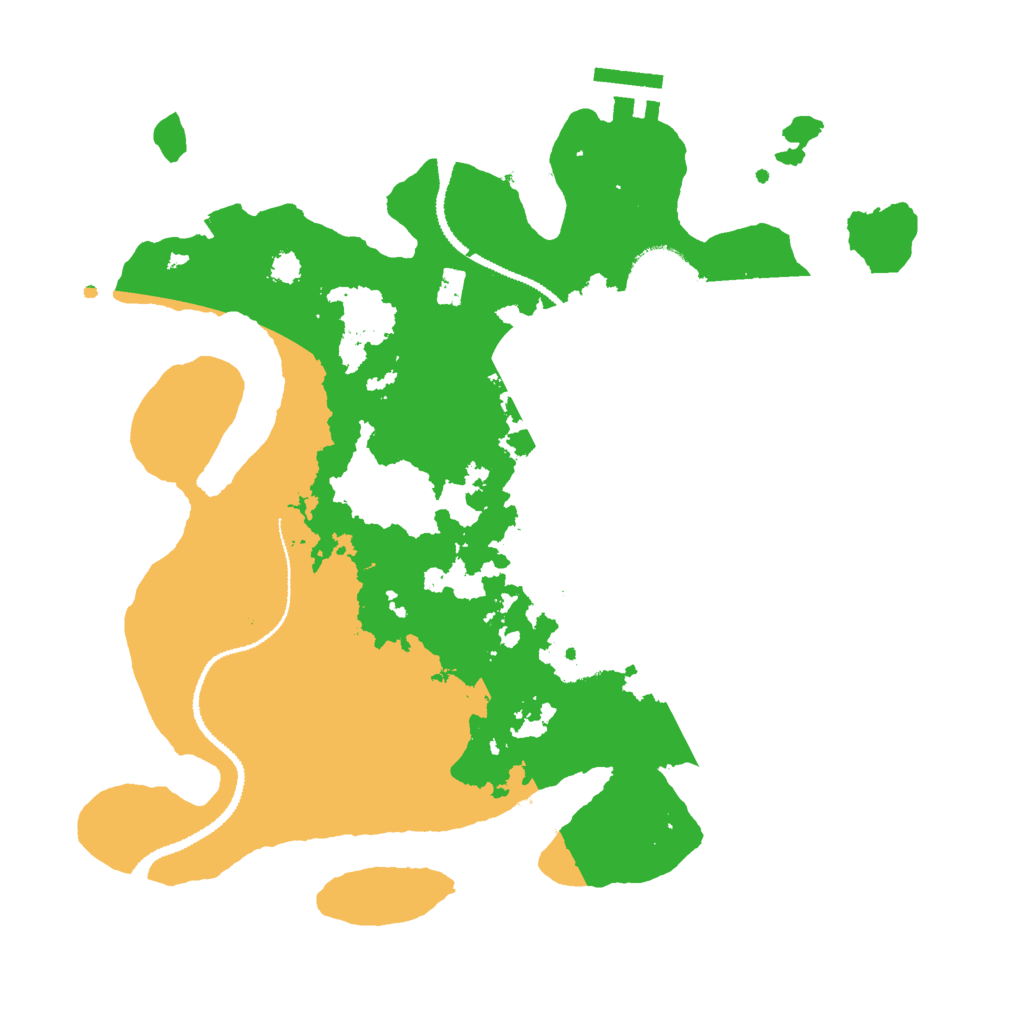 Biome Rust Map: Procedural Map, Size: 3000, Seed: 1226