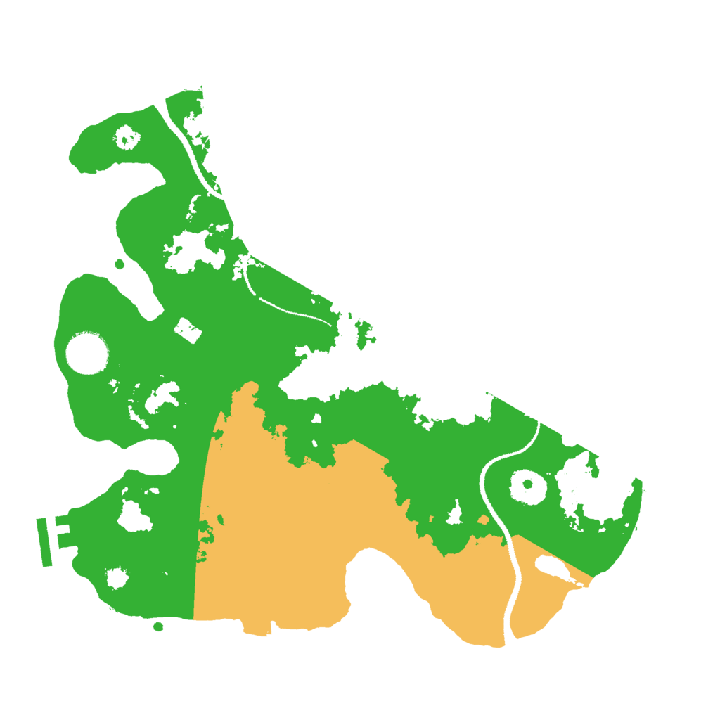 Biome Rust Map: Procedural Map, Size: 3000, Seed: 620697734