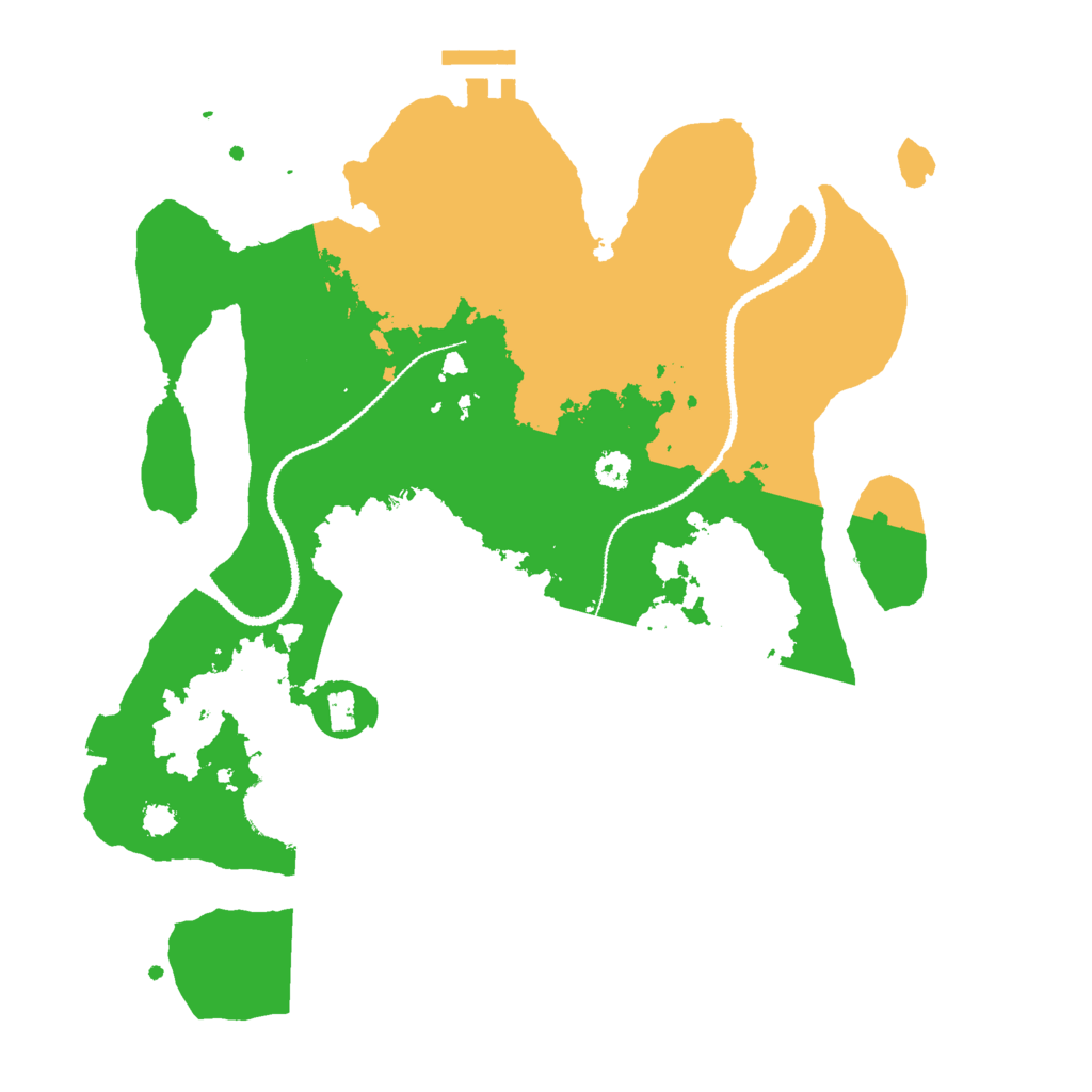 Biome Rust Map: Procedural Map, Size: 3000, Seed: 897690