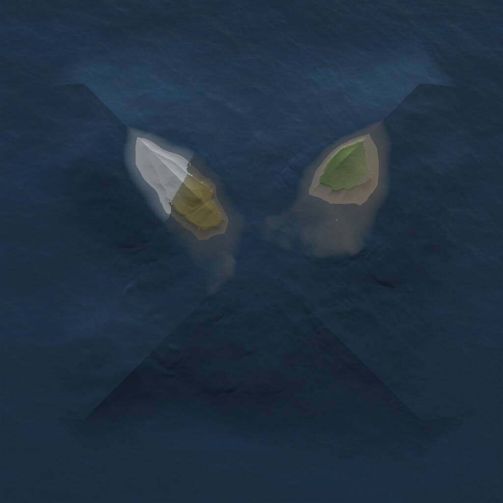 Rust Map: Procedural Map, Size: 1000, Seed: 1183800828, 1 Monuments