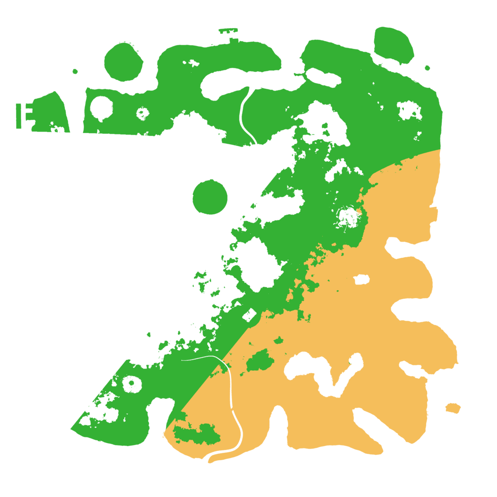 Biome Rust Map: Procedural Map, Size: 4000, Seed: 10929