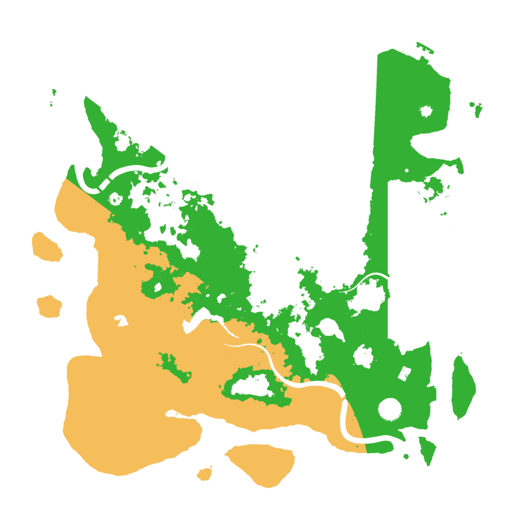 Biome Rust Map: Procedural Map, Size: 4000, Seed: 1338628709