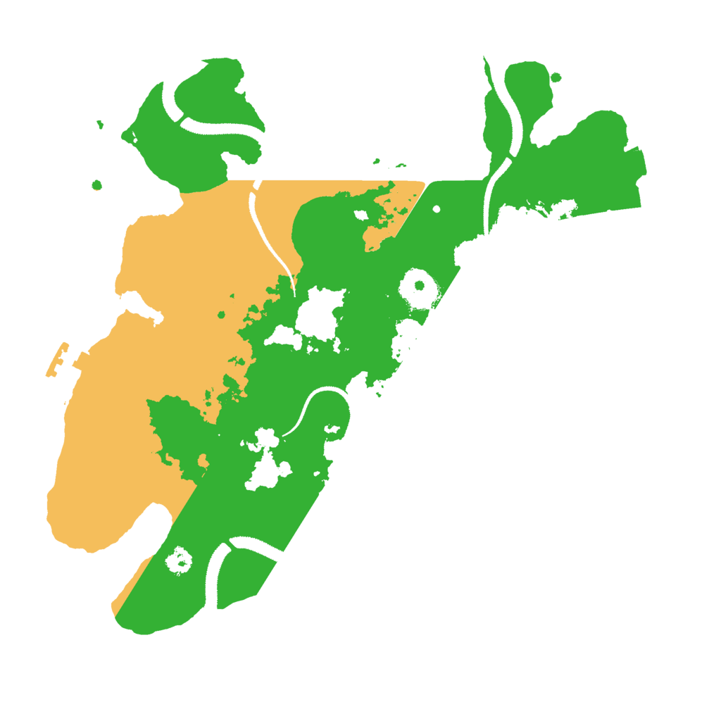Biome Rust Map: Procedural Map, Size: 2850, Seed: 350502412