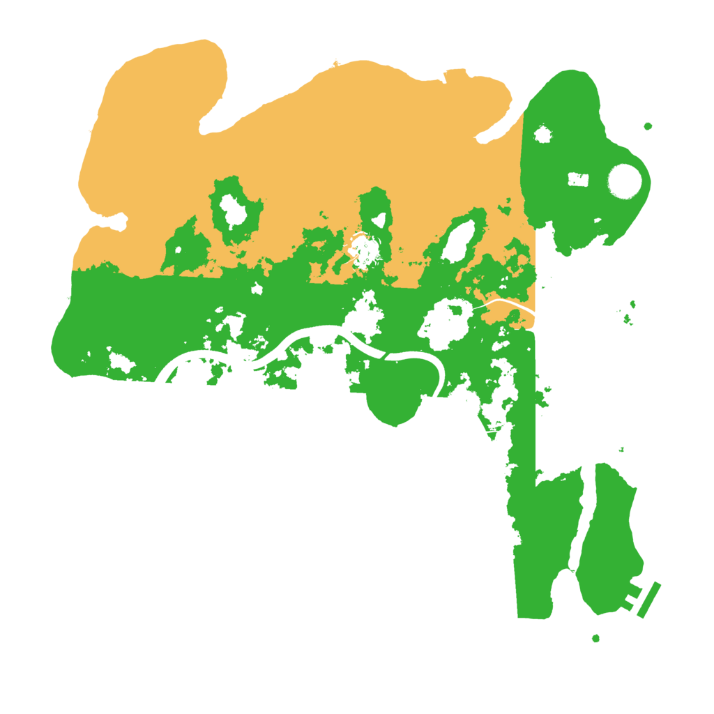 Biome Rust Map: Procedural Map, Size: 3750, Seed: 361901467