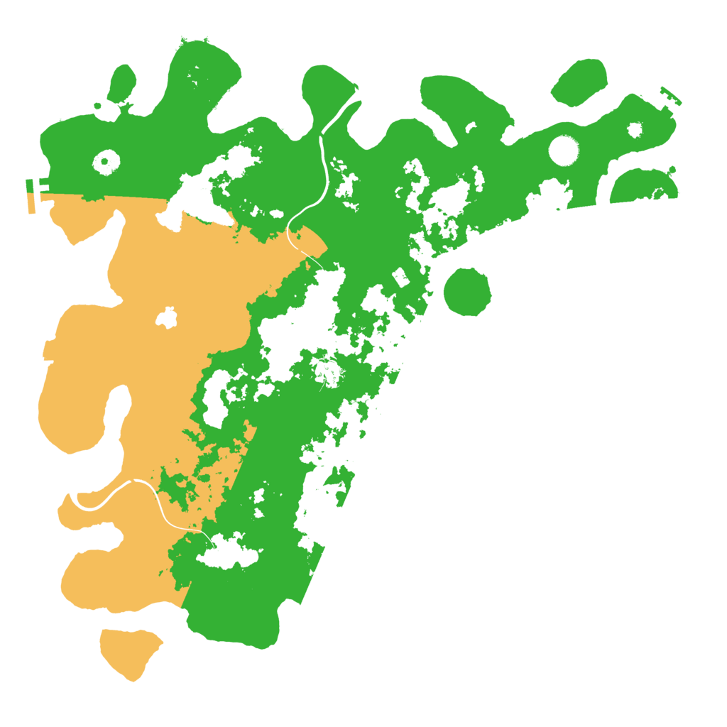 Biome Rust Map: Procedural Map, Size: 4250, Seed: 51952851
