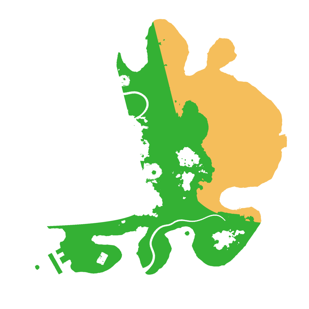 Biome Rust Map: Procedural Map, Size: 2800, Seed: 1151787105