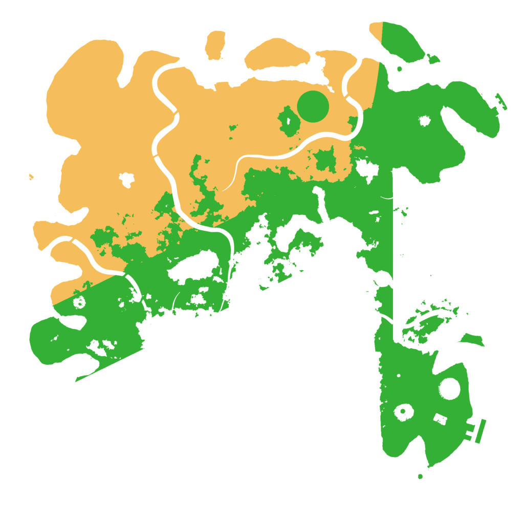 Biome Rust Map: Procedural Map, Size: 4333, Seed: 27022025