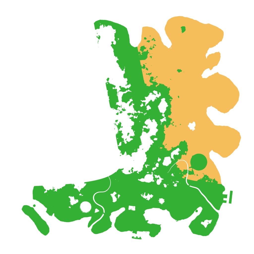 Biome Rust Map: Procedural Map, Size: 4000, Seed: 1903475517