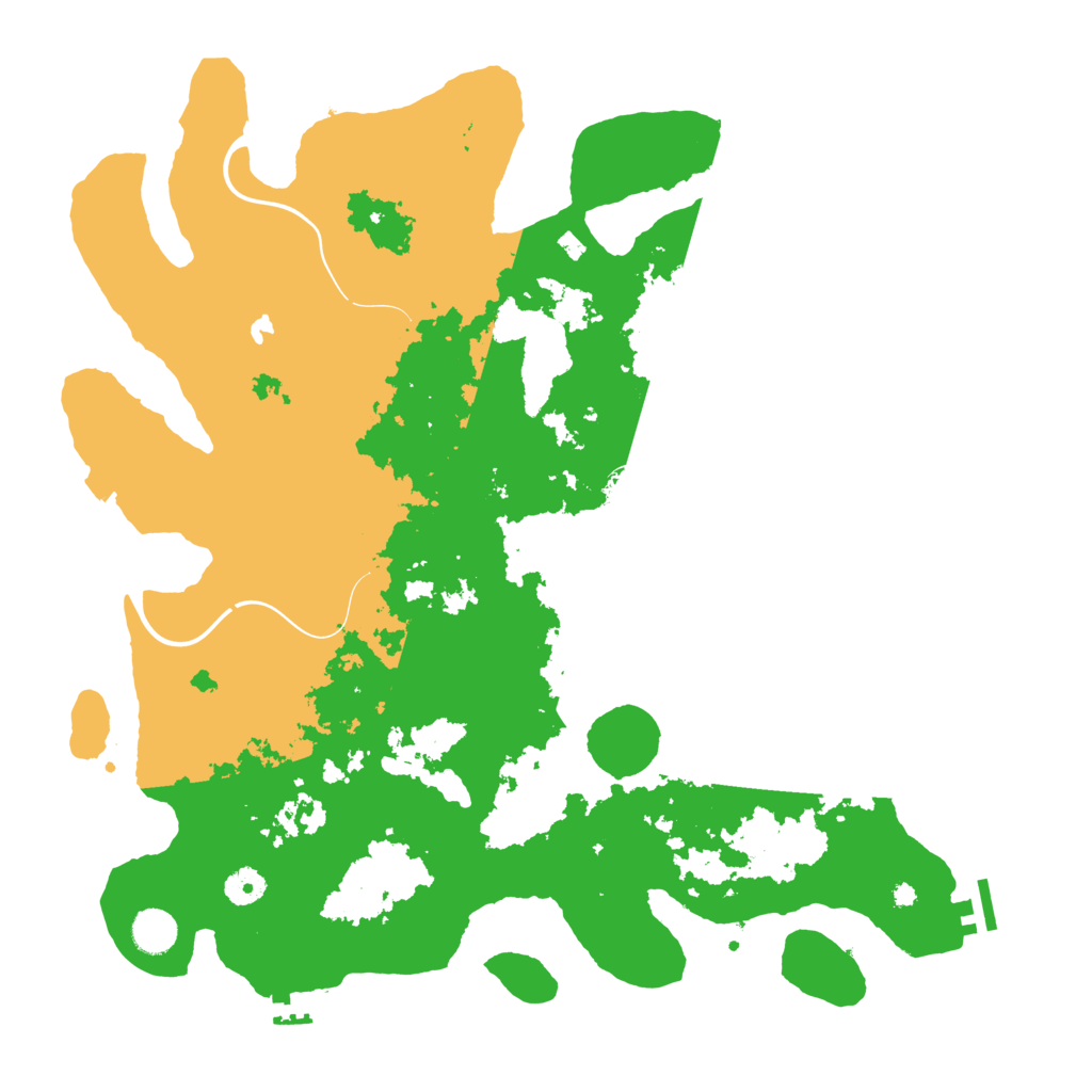 Biome Rust Map: Procedural Map, Size: 4250, Seed: 59973415