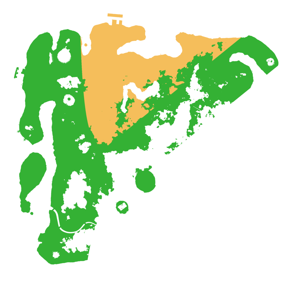 Biome Rust Map: Procedural Map, Size: 4000, Seed: 2011086645