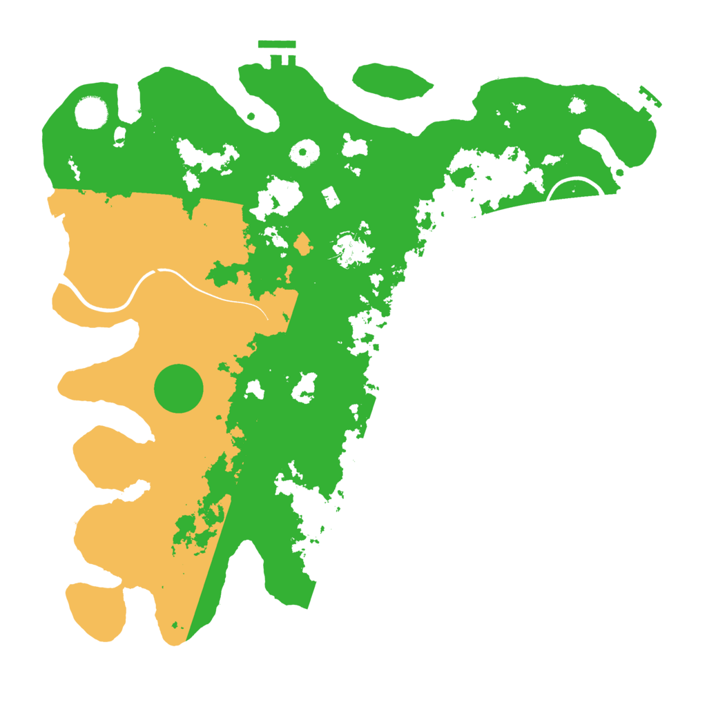 Biome Rust Map: Procedural Map, Size: 3800, Seed: 1462449908