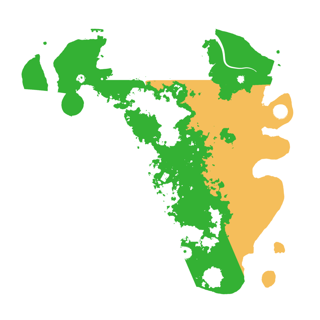 Biome Rust Map: Procedural Map, Size: 3850, Seed: 137358424
