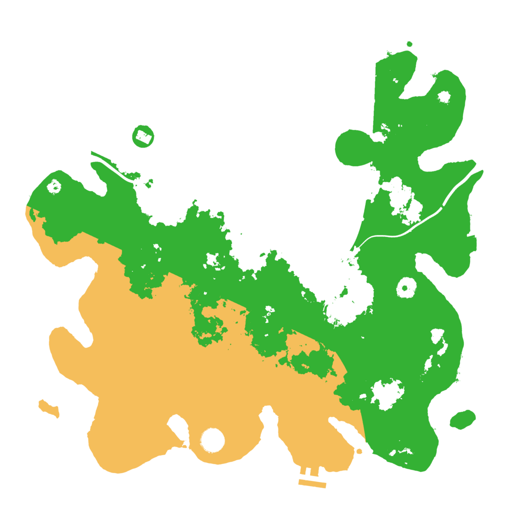 Biome Rust Map: Procedural Map, Size: 3750, Seed: 1239262616
