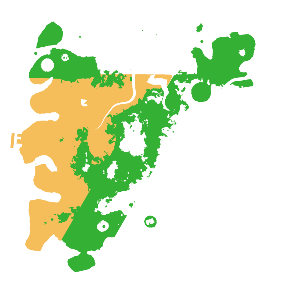 Biome Rust Map: Procedural Map, Size: 4000, Seed: 1458848891