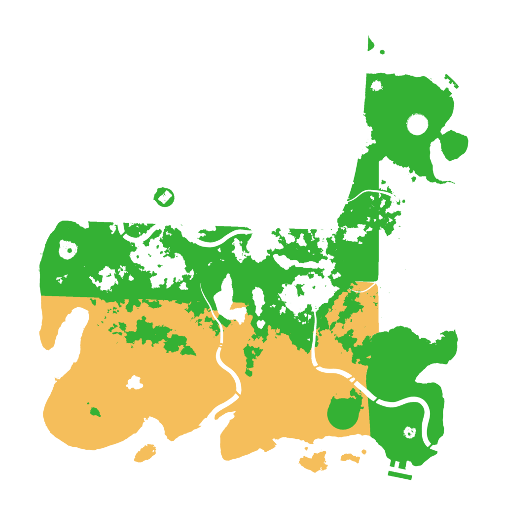 Biome Rust Map: Procedural Map, Size: 4250, Seed: 1278930626