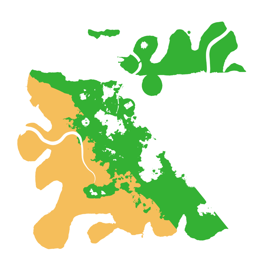 Biome Rust Map: Procedural Map, Size: 3500, Seed: 752113216