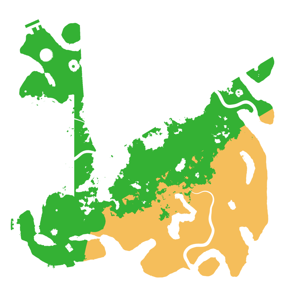 Biome Rust Map: Procedural Map, Size: 4000, Seed: 565649060