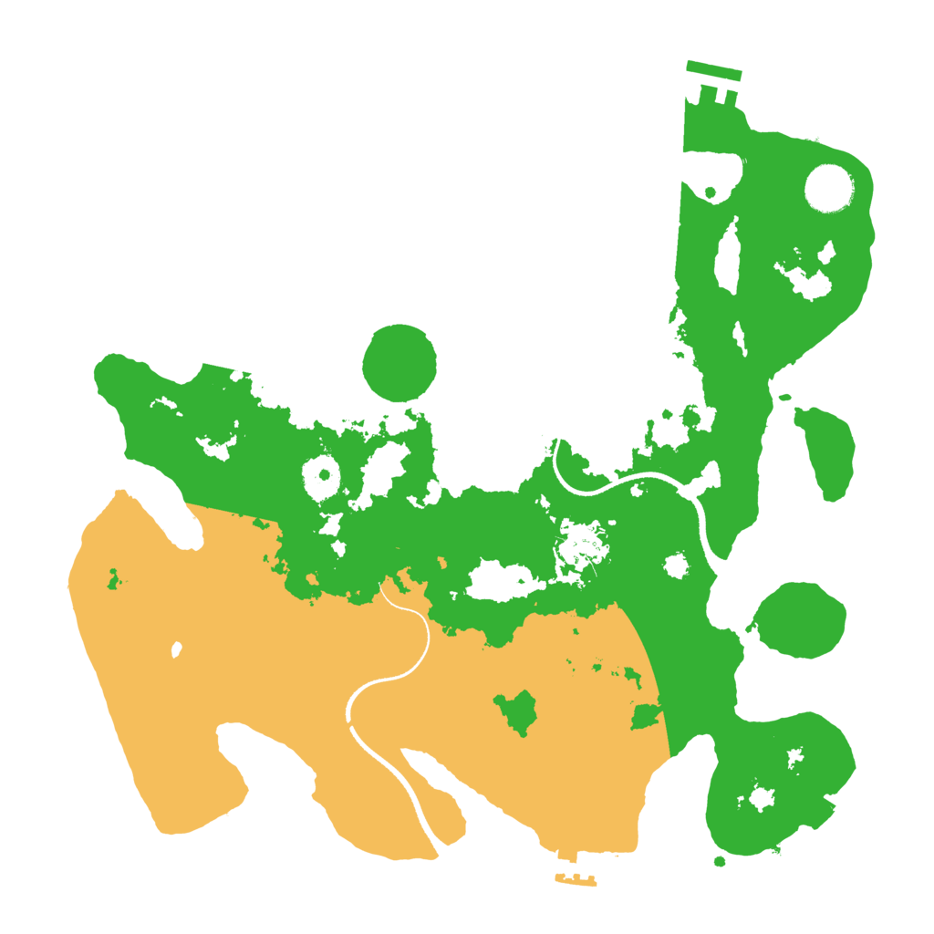 Biome Rust Map: Procedural Map, Size: 3400, Seed: 1348021948