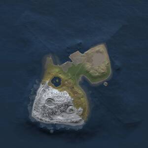 Thumbnail Rust Map: Procedural Map, Size: 1500, Seed: 888999666, 1 Monuments