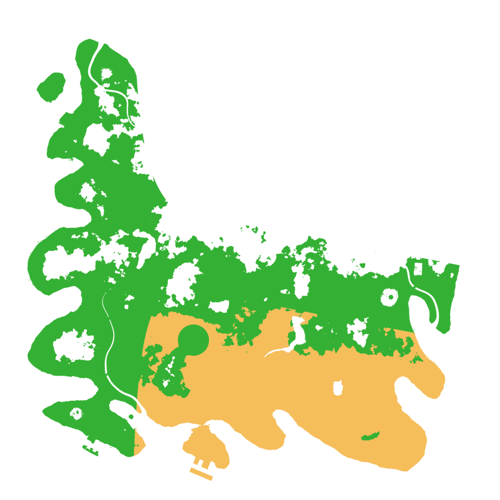 Biome Rust Map: Procedural Map, Size: 4250, Seed: 410285007
