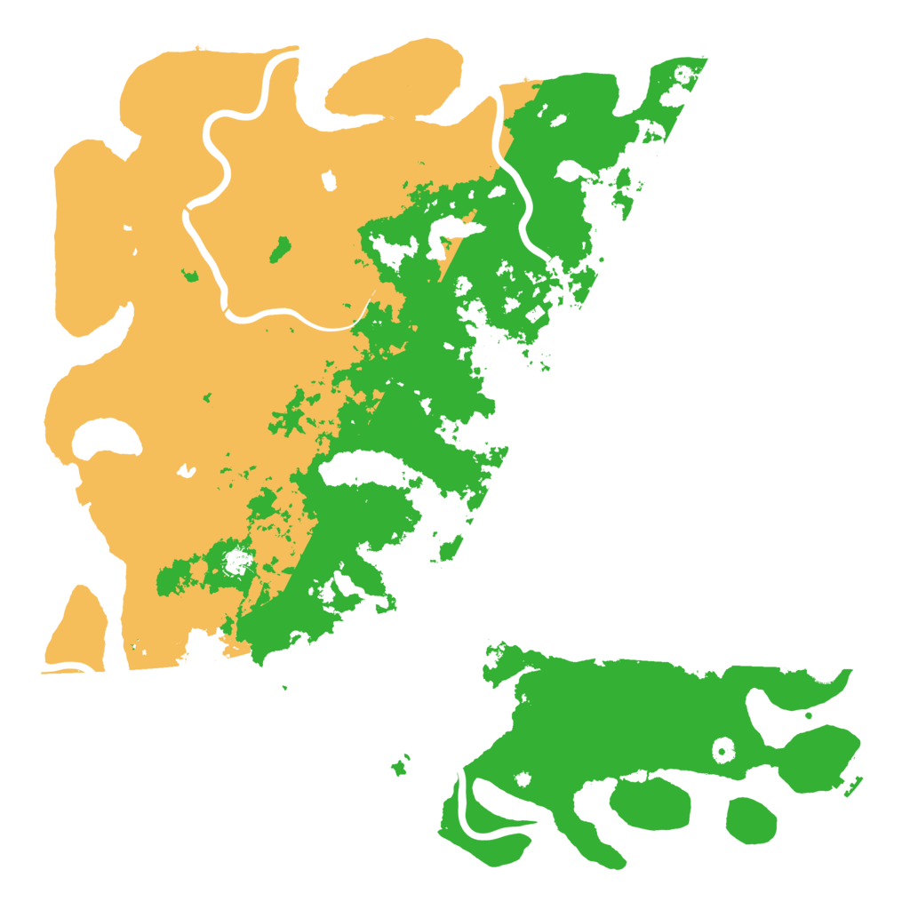 Biome Rust Map: Procedural Map, Size: 5500, Seed: 847783697